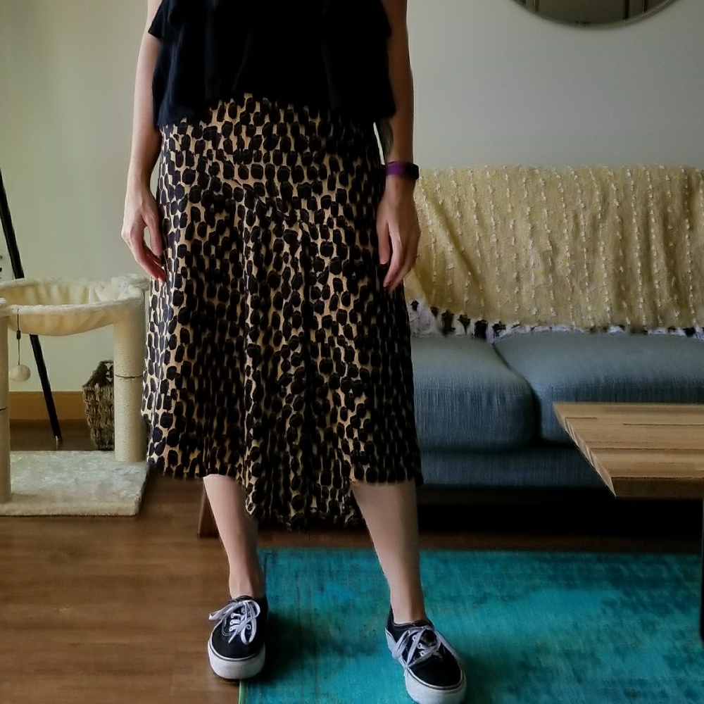 Who What Wear Asymmetrical Skirt
